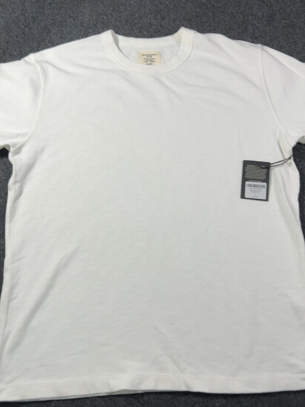 Buck Mason White Field-Spec Cotton Heavy Tee Mens Large Msrp55 [NC10] Pre-owned